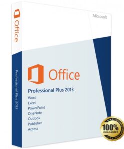 Microsoft Office 2013 Professional Plus 32/64 Bit - (Product Key)