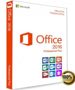 Microsoft Office 2016 Professional Plus 32/64 Bit - (Product Key)