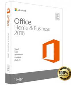 Microsoft Office 2016 Home & Business for MAC - Product Key
